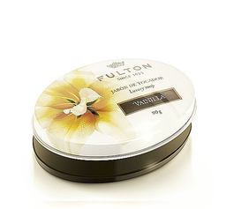 [300007] JABON FULTON VAINILLA LATA REGALO