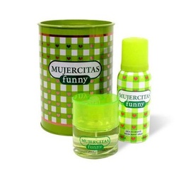 [6231/3] LATA MUJERCITAS FUNNY (EDT40+MINI DEO)