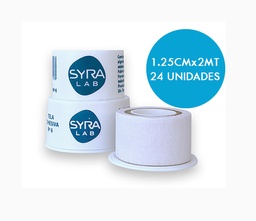 [10040010] TELA x 24 ADHESIVA 1.25CMx2MT